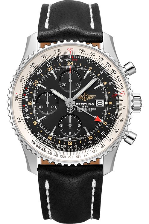Breitling Navitimer 46 mm Watch in Black Dial