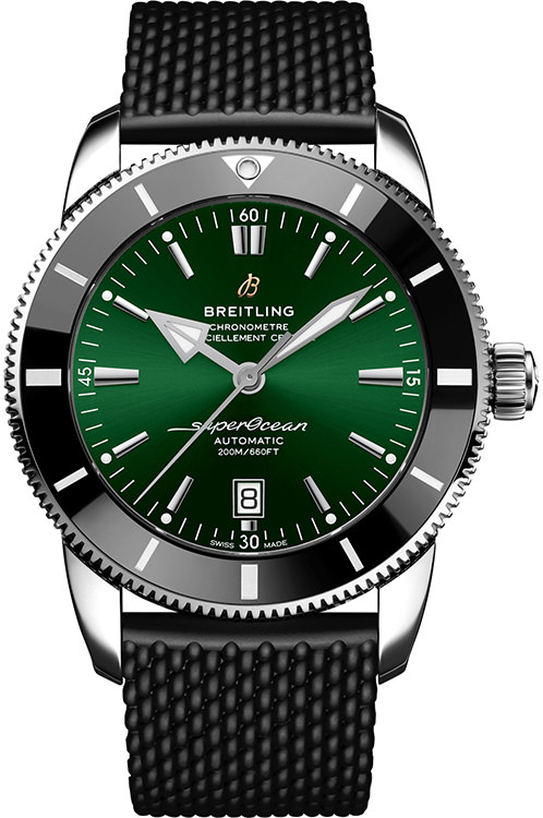 Breitling Superocean Heritage 46 mm Watch in Green Dial