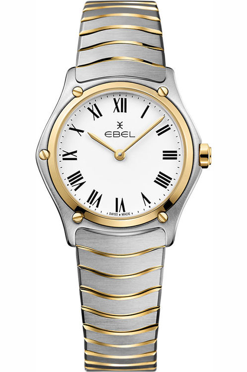 Ebel Sport Classic 29 mm Watch in White Dial