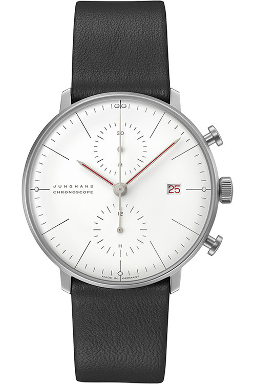 Junghans Chronoscope 40 mm Watch in White Dial