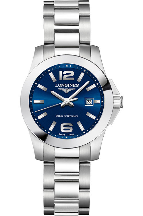 Longines Conquest 29.50 mm Watch in Blue Dial