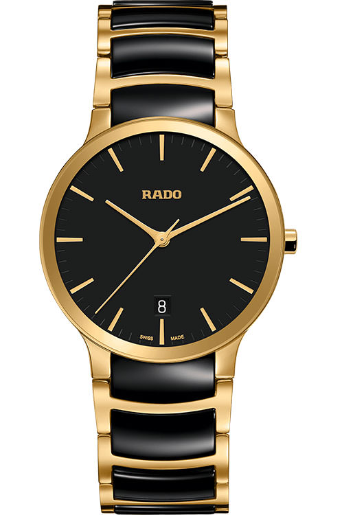 Rado Centrix 38 mm Watch in Black Dial