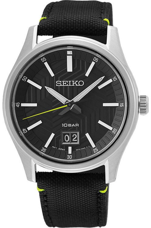 Seiko Dress 39.5 mm Watch in Black Dial