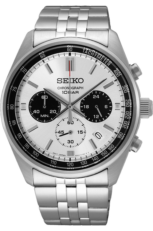 Seiko Dress 41.5 mm Watch in Silver Dial