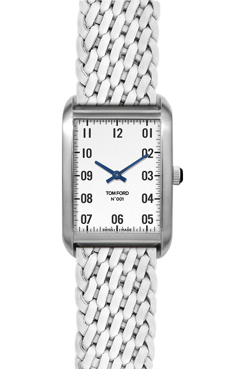 Tom Ford 001 30 mm Watch in White Dial