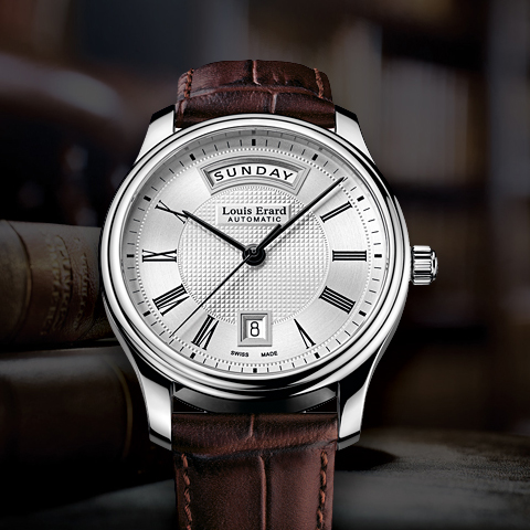 louis erard heritage automatic watch