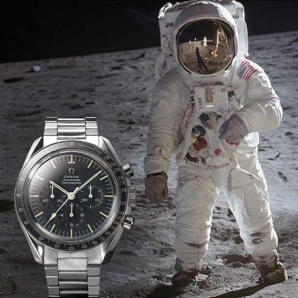 omega limited edition moon landing watch